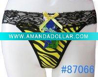 Wholesale lady's sexy underwear fashionable thongs lady's hot sale G-string