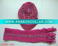 Wholesale fashion scarves&caps
