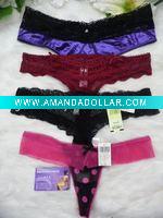 Wholesale Mixed wholesale Sexy lingerie 0918-03 stocked Thongs