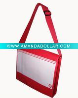 Wholesale Hot sell fashion Laminated recycled messenger bag