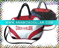 Wholesale 2010 new fashionable sports leather travel bag