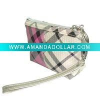 Wholesale canvas pretty cheap change/coin purses/wallet