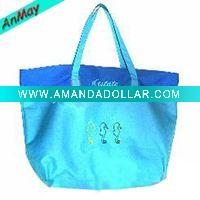 2011 new design polyester knitted beach bag