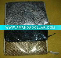 pu foldable pouch and shopping bag
