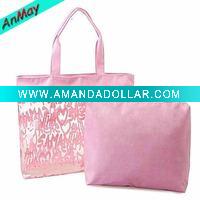 Wholesale printed beautigul design pvc beach bag