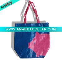 2011 new design polyester knitted beach bag