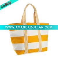 2011 new design polyester knitted beach bag