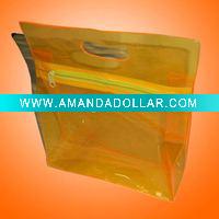 Wholesale PVC bag with patch handle(accept paypal)