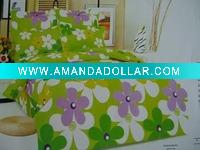 Wholesale plain peach skin bed sheet