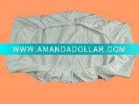 Wholesale White 100% cotton Bassinet sheet