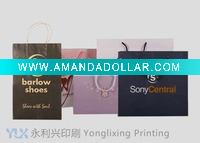 colorful garment handbag