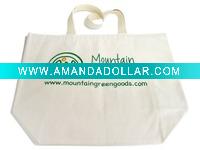 Wholesale green cotton bag