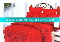 100% polyester fabrics for bed set