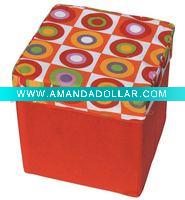 Foldable Storage Stool
