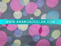 poly peached colorful fabric