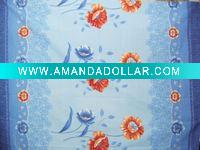 Wholesale flower design brush fabric