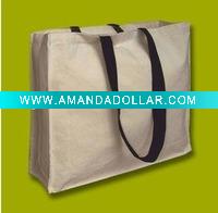 Canvas Shopping Handbag