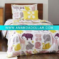 Wholesale 100%polyester peach skin bedsheet fabrics