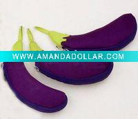eggplant shopping bag