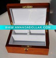 wooden accessory box