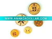 Wholesale Coconut&Wooden Buttons
