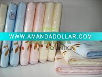 Wholesale velour embroidery face towel