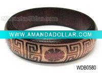 Wholesale New design wooden bangle