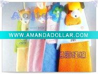 Wholesale microfiber square towels 35*35
