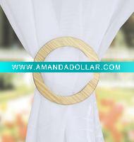 Wholesale 100% Wooden Curtain Tiebacks