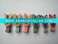 Wholesale fashion wooden hair clips