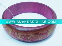 Wholesale wooden bangle
