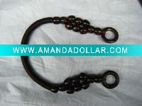 Wholesale wooden handbag handle H-6/ handwork bag handle
