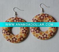 Wholesale Fashion Wooden earring