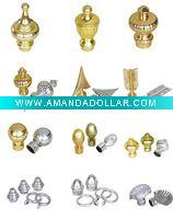 Wholesale curtain caps and rings