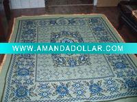 Shiny jacquard blanket