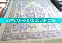 Wholesale flower design yarn blanket