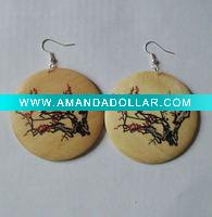 Wholesale Fashion Wooden earring