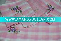 bamboo embroider towel