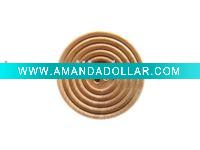 Wholesale spiral wooden buttons