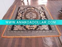 Wholesale black fashion yarn blanket