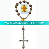 Wholesale wooden rosary bracelet
