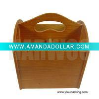 wooden pen holder