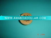 wooden button