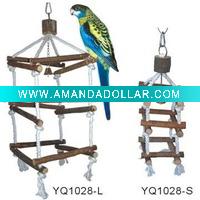 wooden bird toy/cage accessories