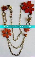 Wholesale Wooden fashion necklace