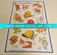 Wholesale printed cotton tea towel