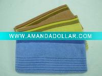 Solid & border Face towel