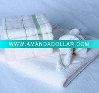 Wholesale Bamboo fiber check towel