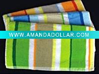 Color stripes Face towel