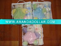 Wholesale Polyester polar fleece baby blanket